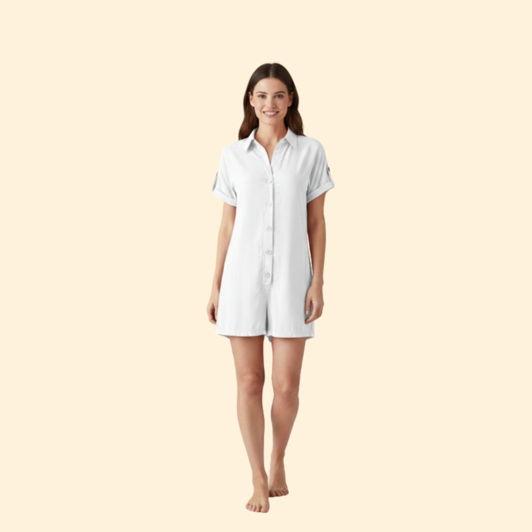 Women’s Button-Up Romper