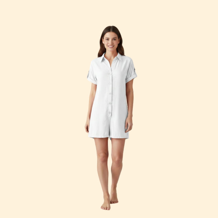 Women’s Button-Up Romper