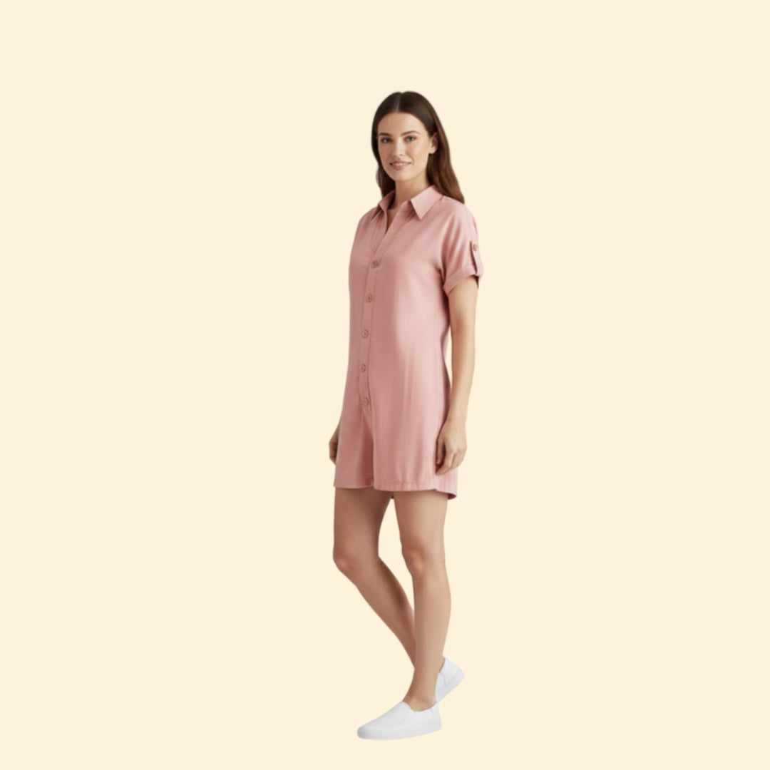 Women’s Button-Up Romper