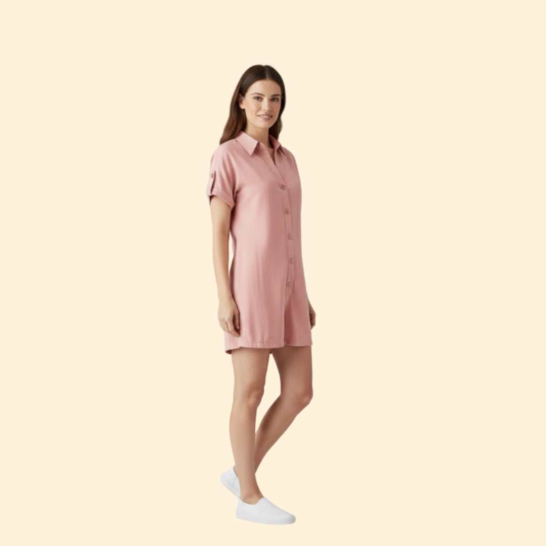 Women’s Button-Up Romper