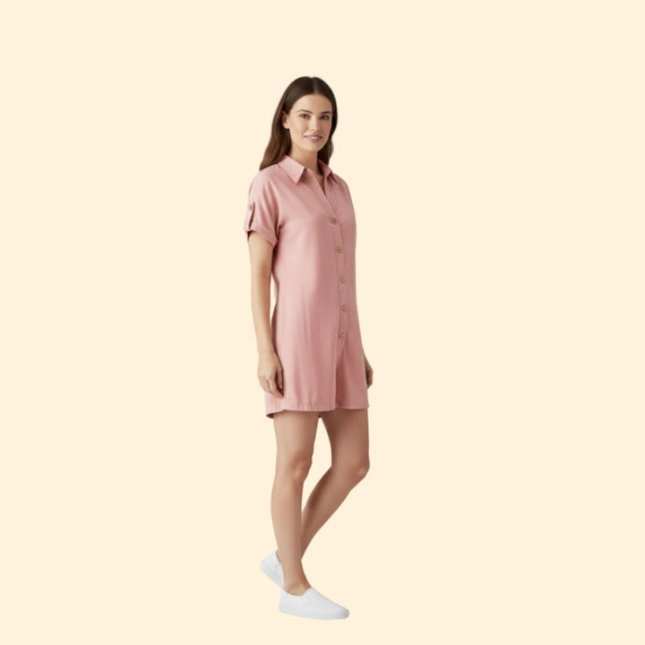 Women’s Button-Up Romper