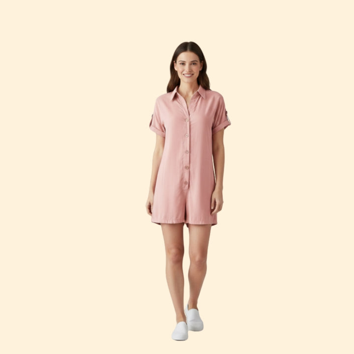 Women’s Button-Up Romper