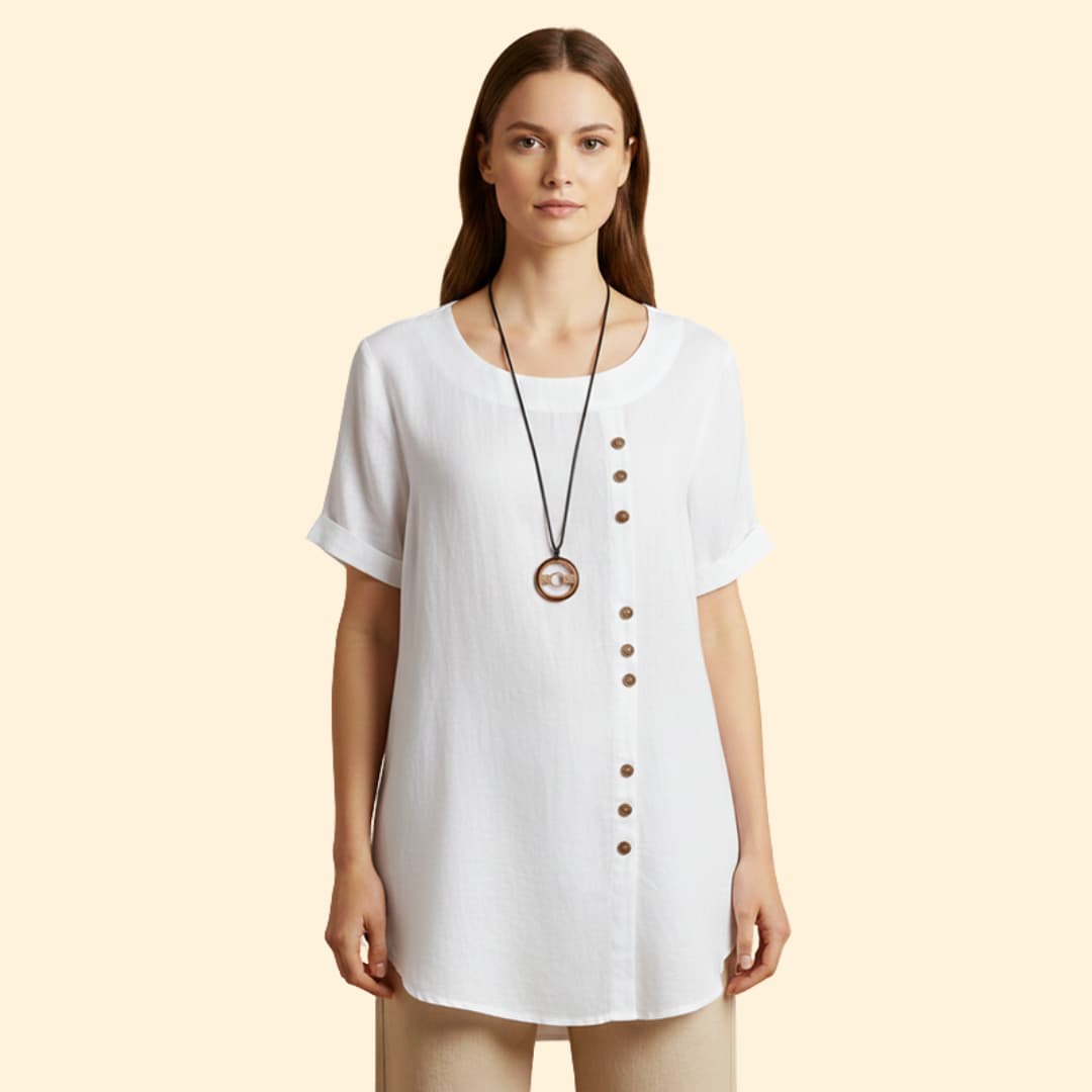 Women’s Button Detail Top