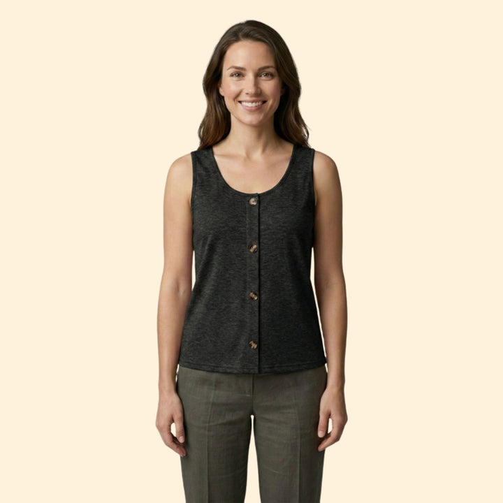 Women's Button Detail Top