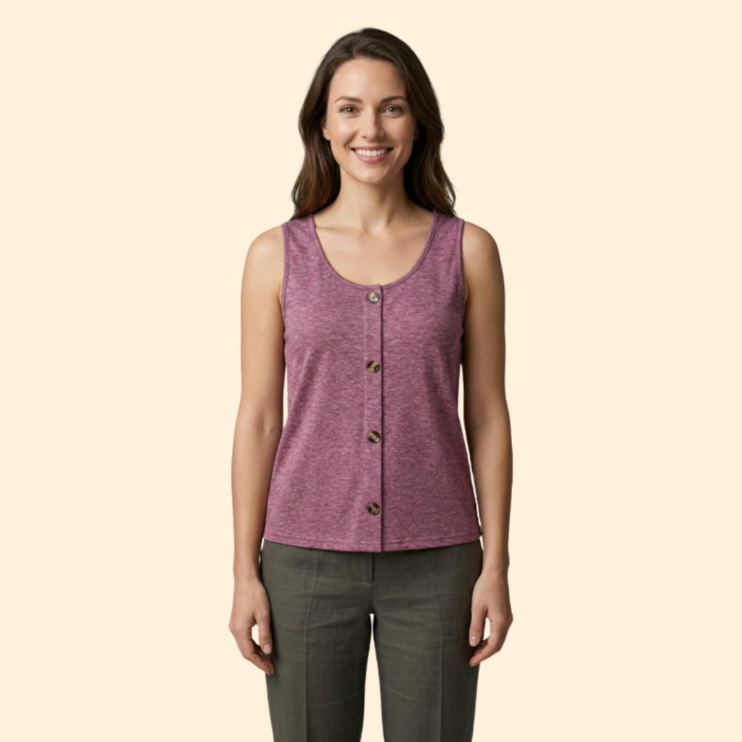 Women's Button Detail Top