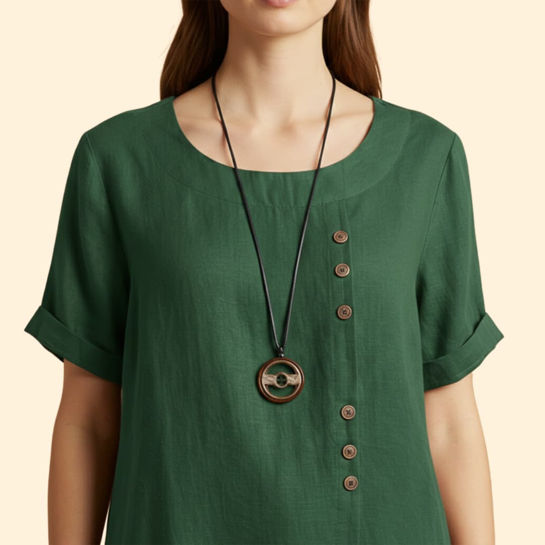Women’s Button Detail Top