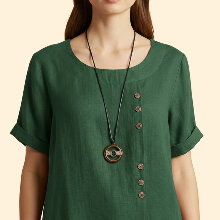 Women’s Button Detail Top