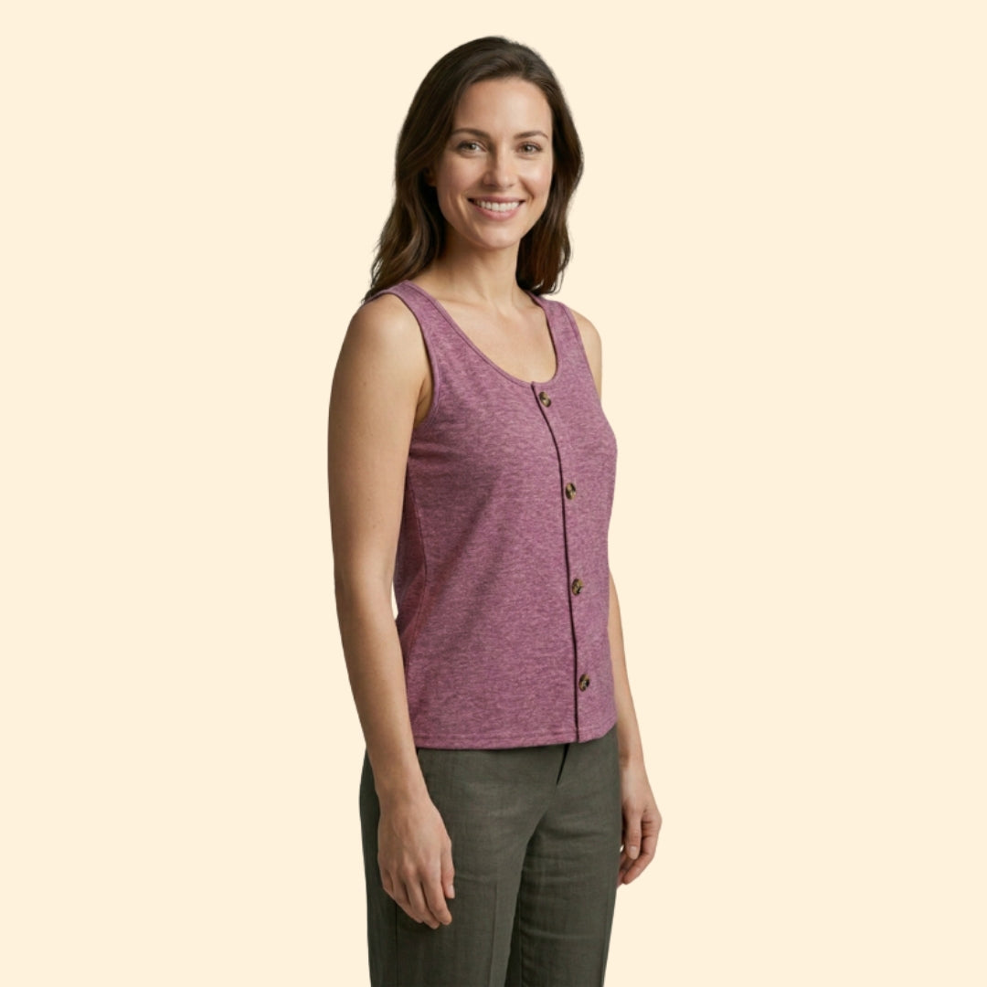 Women's Button Detail Top