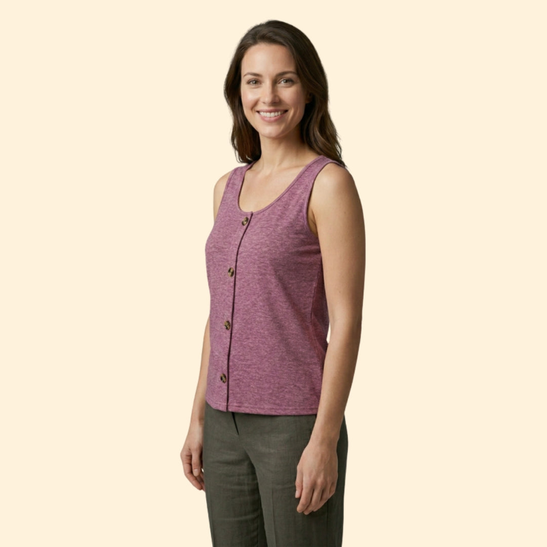 Women's Button Detail Top