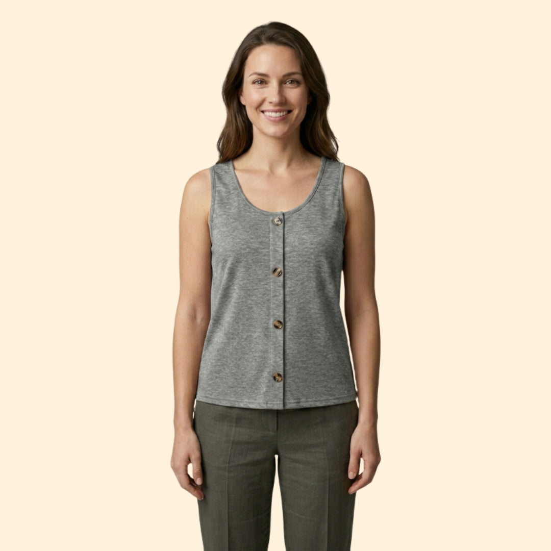 Women's Button Detail Top