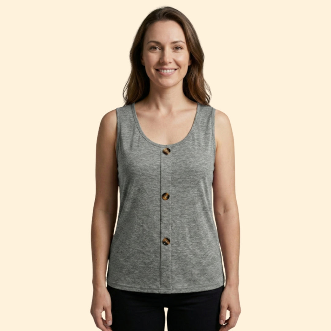 Women's Button Front Tank