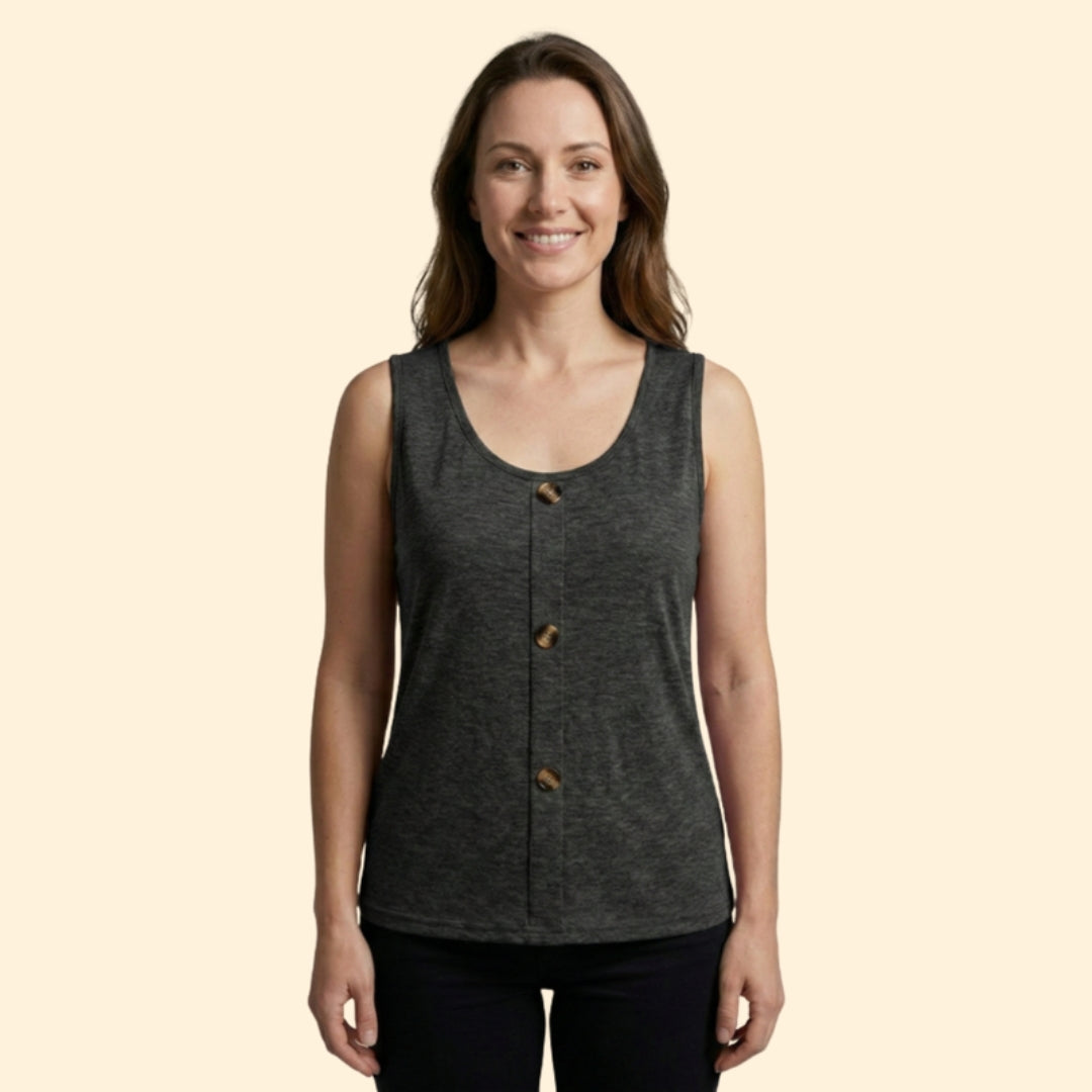Women's Button Front Tank