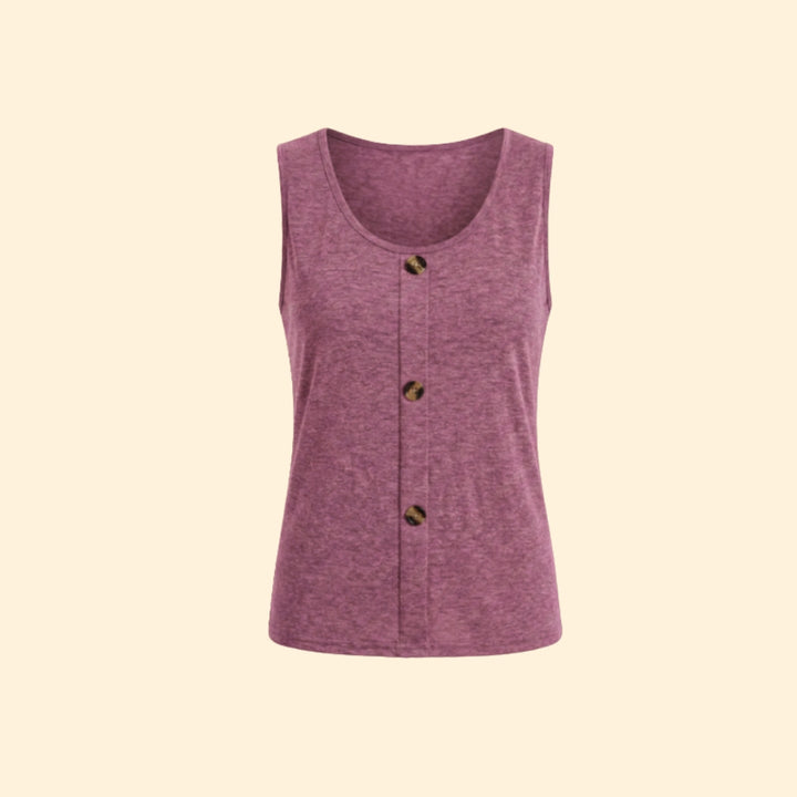 Women's Button Front Tank