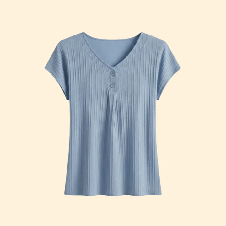 Women's Button Front Tee