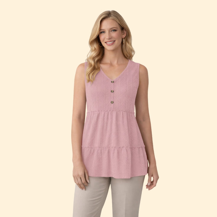 Women's Button Front Top
