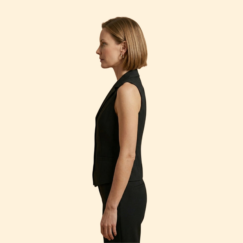 Women's Button Gilet