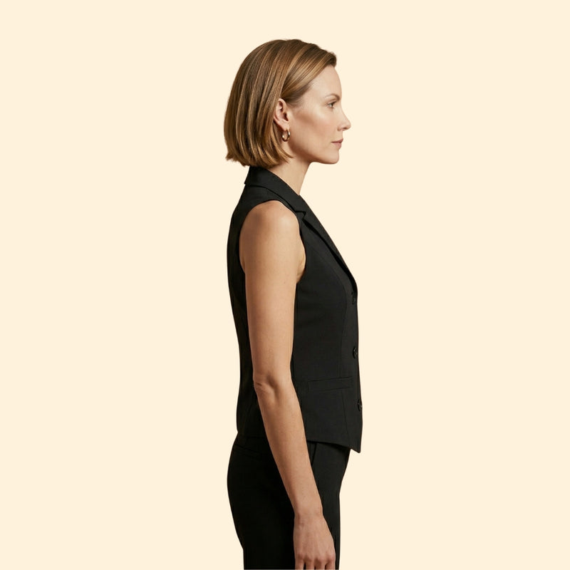Women's Button Gilet