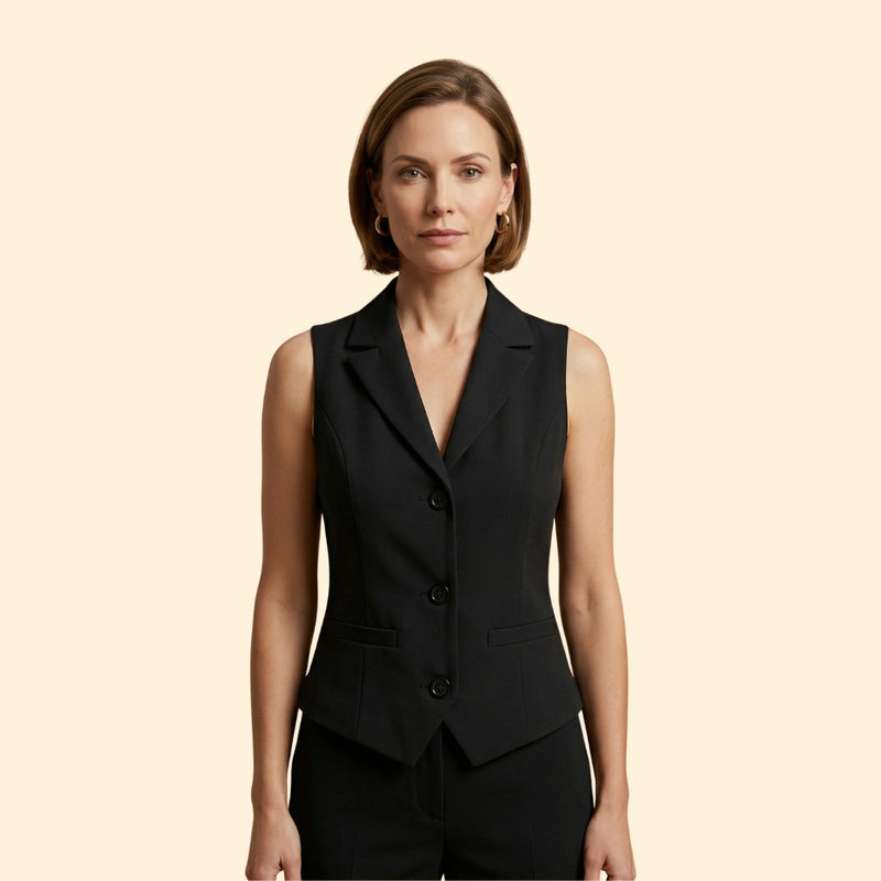 Women's Button Gilet