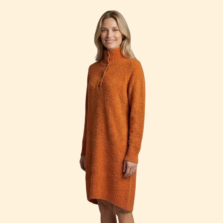 Women's Button Mini Dress