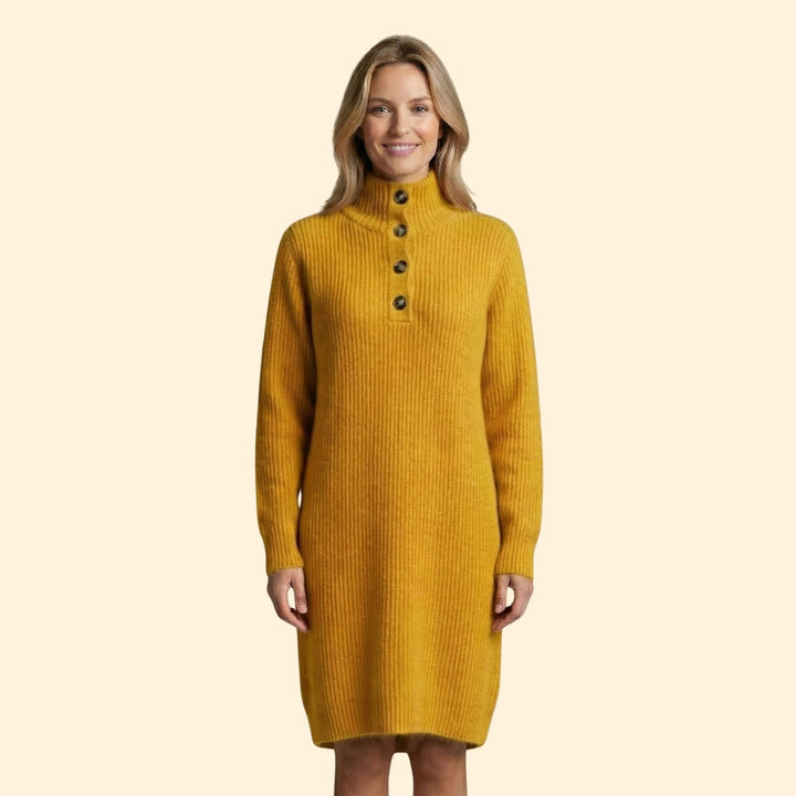 Women's Button Mini Dress