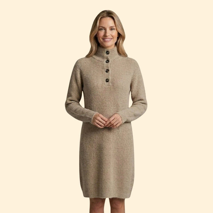 Women's Button Mini Dress