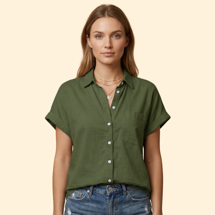 Women's Buttoned Shirt
