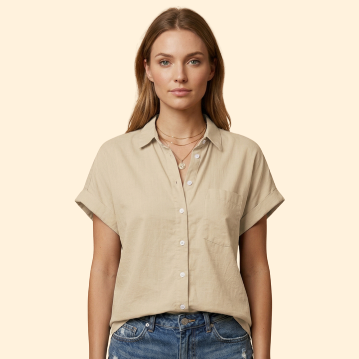 Women's Buttoned Shirt