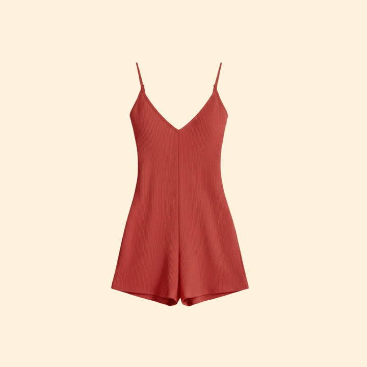 Women’s Sleeveless Romper Design