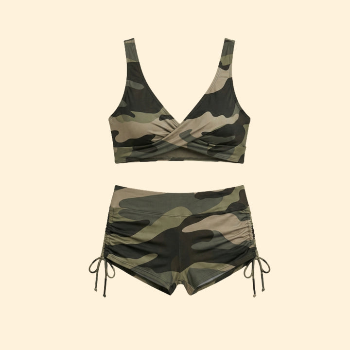 Women's Camouflage Wrap Bikini