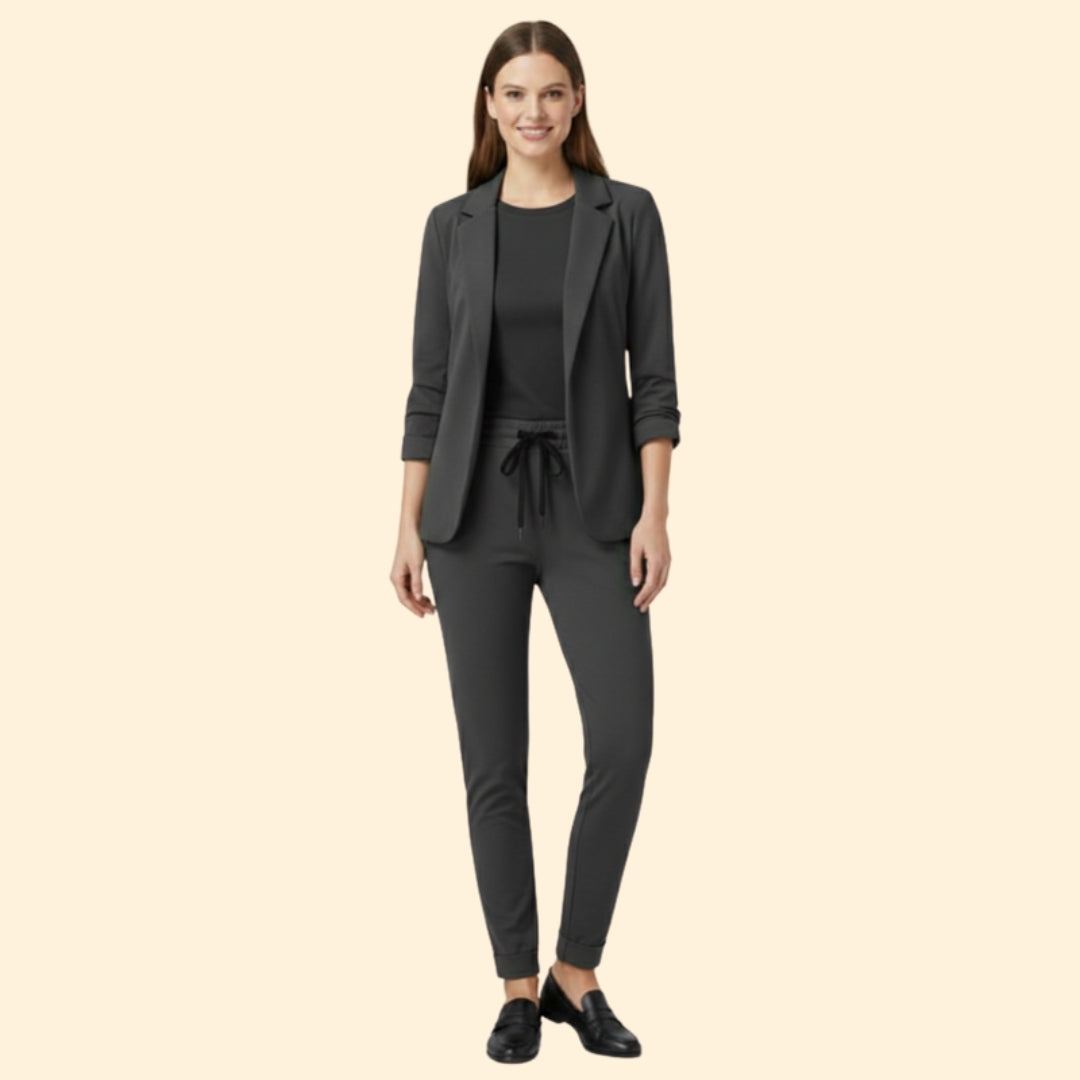 Women's Casual Blazer Set