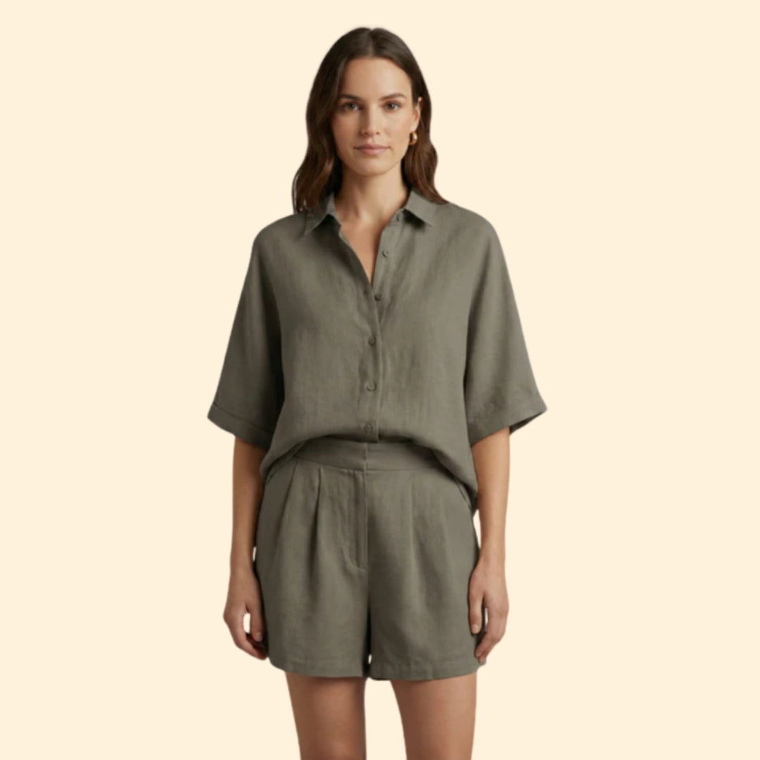 Women’s Casual Blouse & Shorts