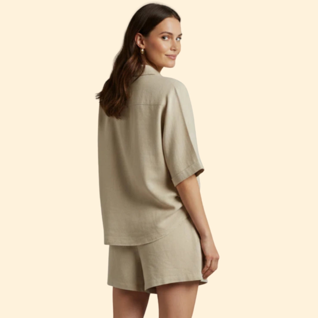Women’s Casual Blouse & Shorts