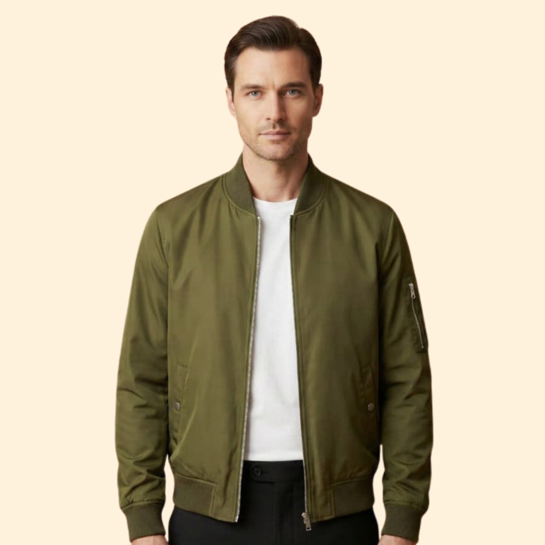Men's Casual Bomber Jacket