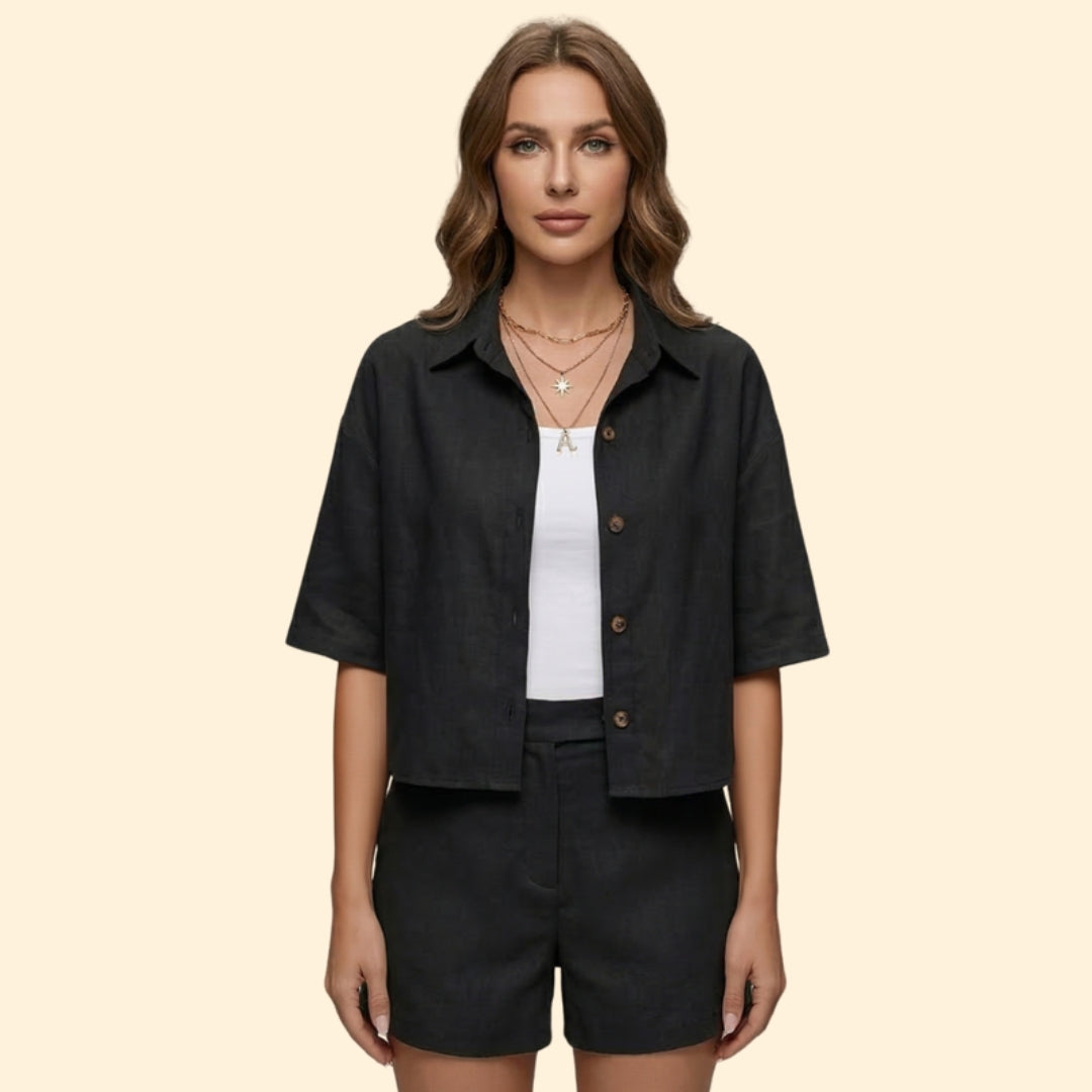 Women's Casual Button Set
