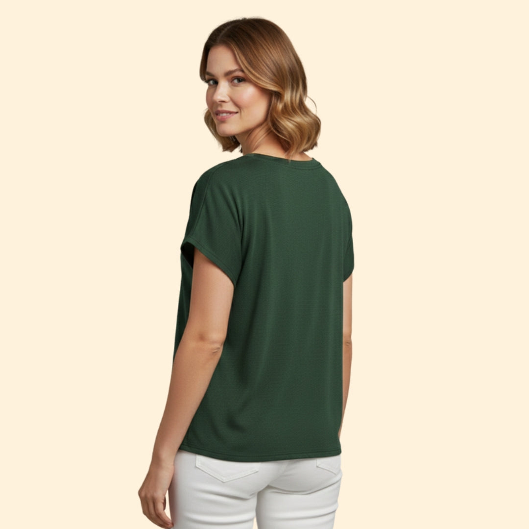 Women's Casual Buttoned T-Shirt