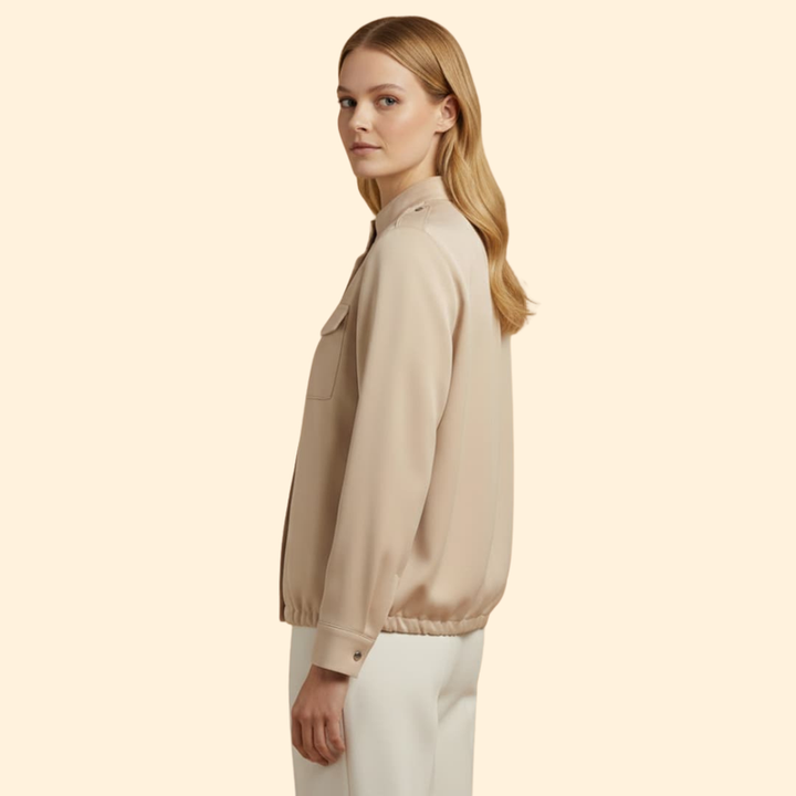 Women's Casual Chest Pocket Jacket
