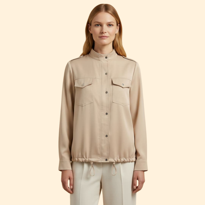 Women's Casual Chest Pocket Jacket