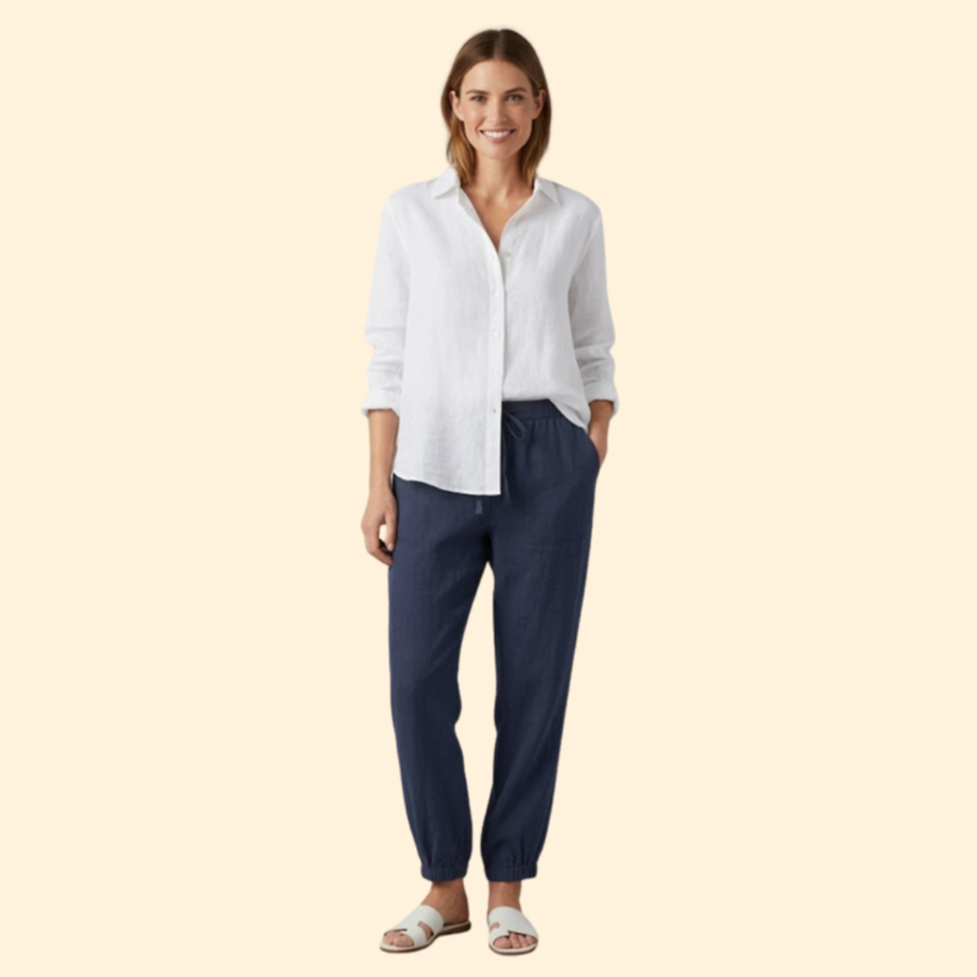 Women's Casual Drawstring Trousers