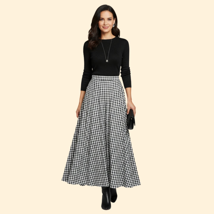 Women's Casual Flared Skirt