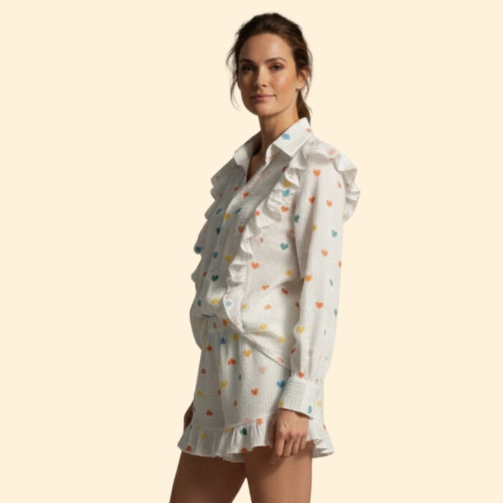 Women's Casual Heart Outfit