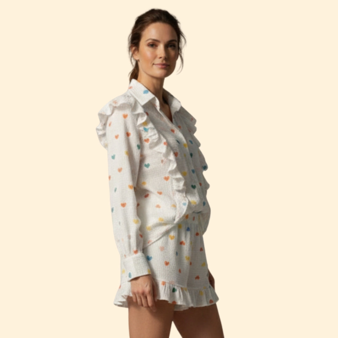 Women's Casual Heart Outfit