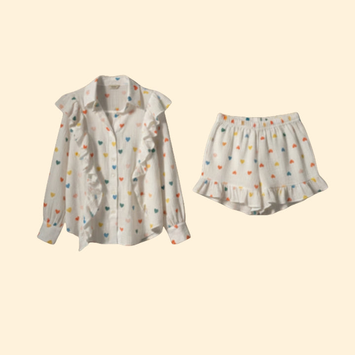 Women's Casual Heart Outfit