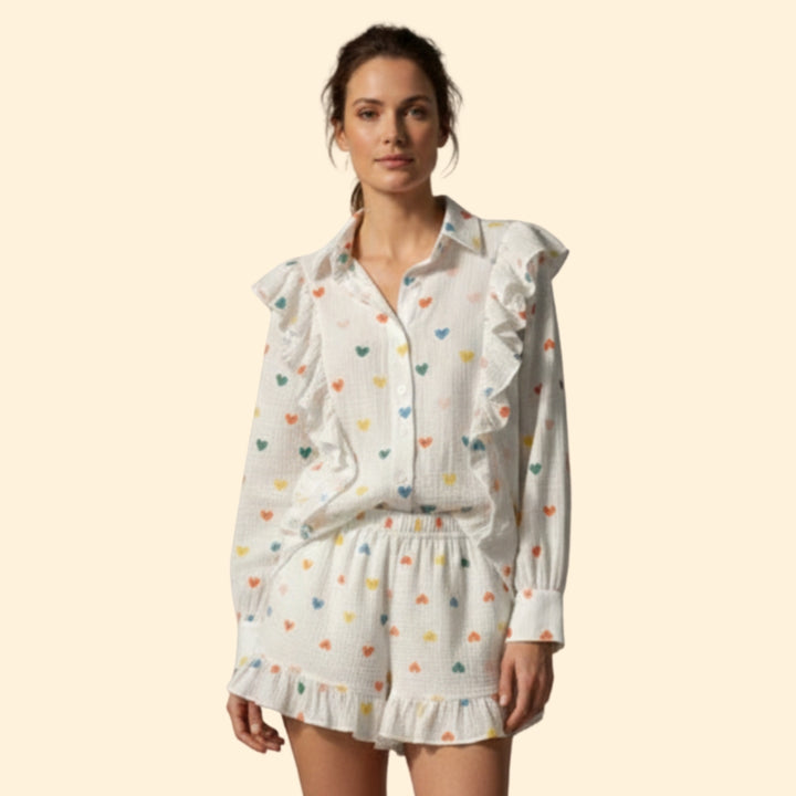 Women's Casual Heart Outfit
