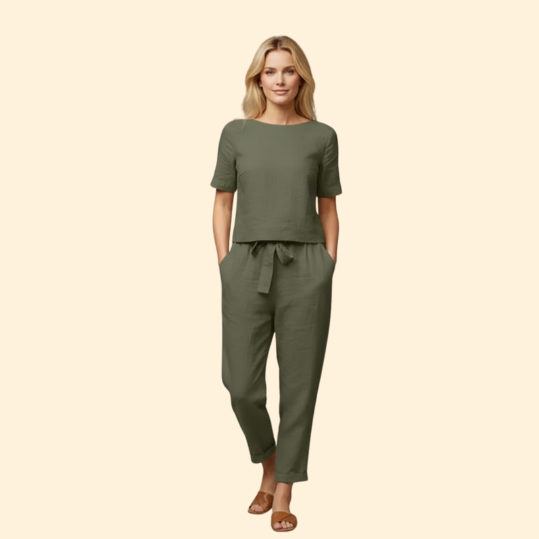Women's Casual Jumpsuit Set