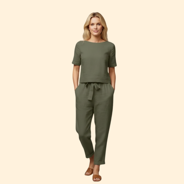 Women's Casual Jumpsuit Set