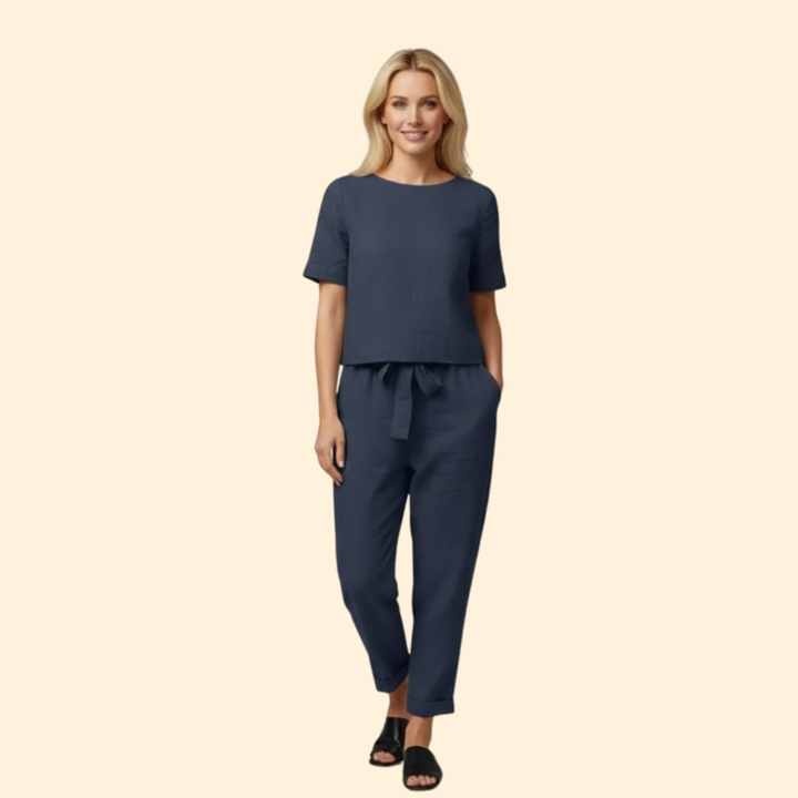 Women's Casual Jumpsuit Set