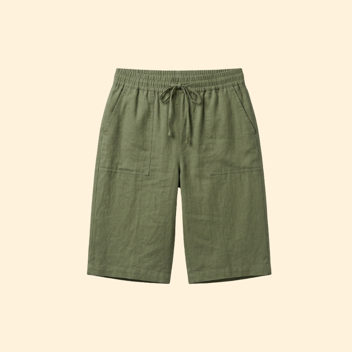 Women's Casual Linen Shorts