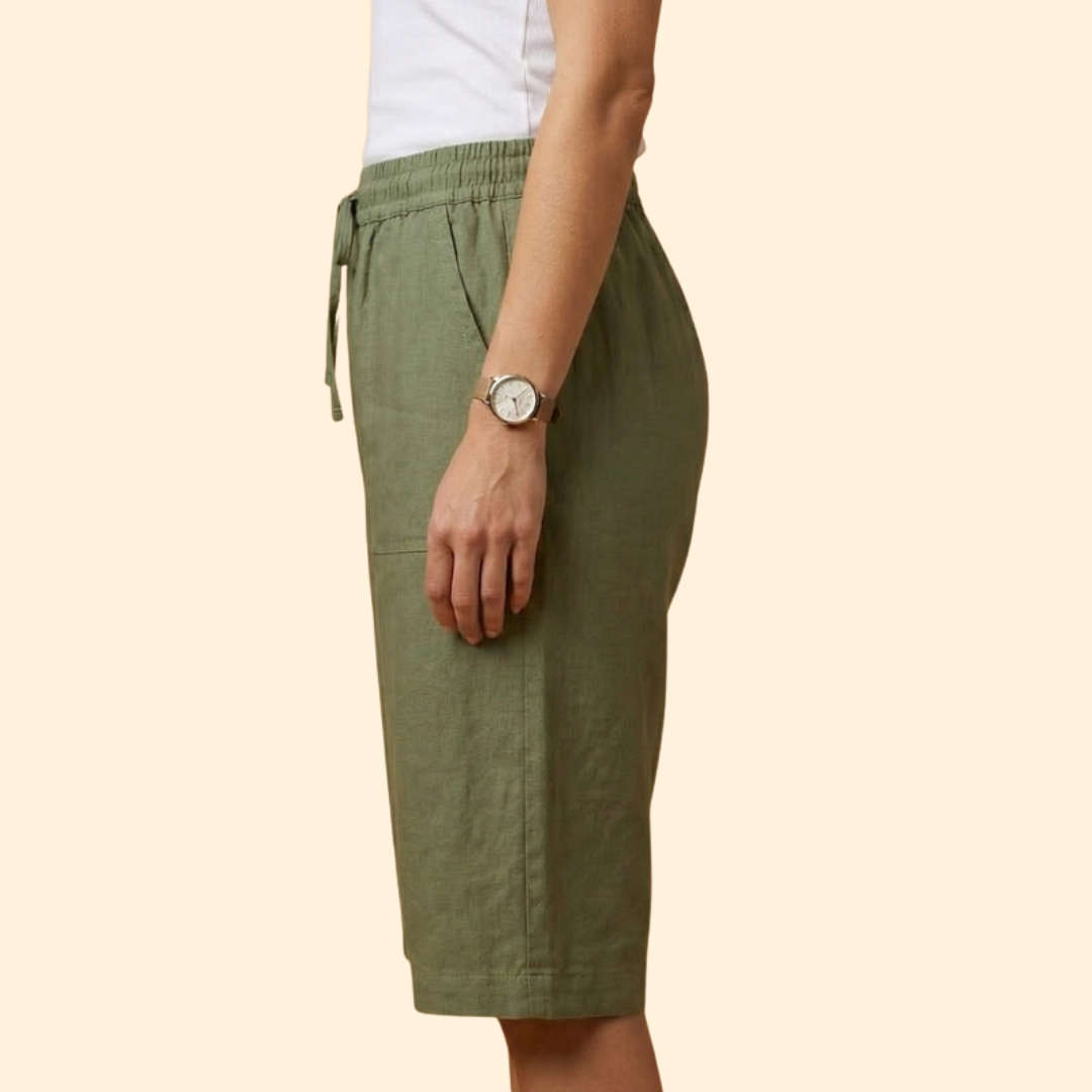 Women's Casual Linen Shorts