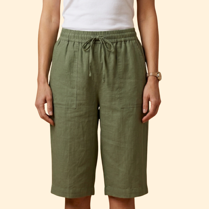 Women's Casual Linen Shorts