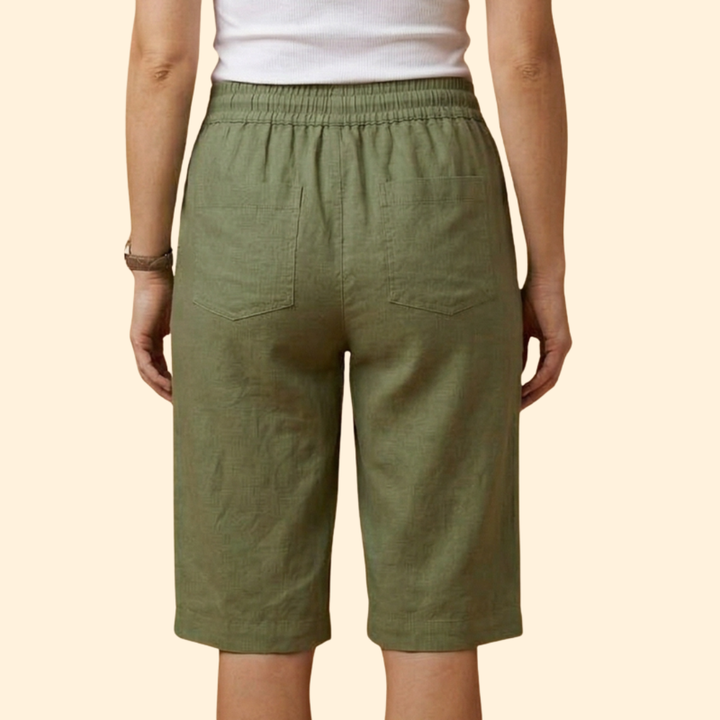 Women's Casual Linen Shorts